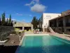 La grande piscine de notre Maison d'hote - gite - à vendre - avec piscine à Perpignan (10).webp